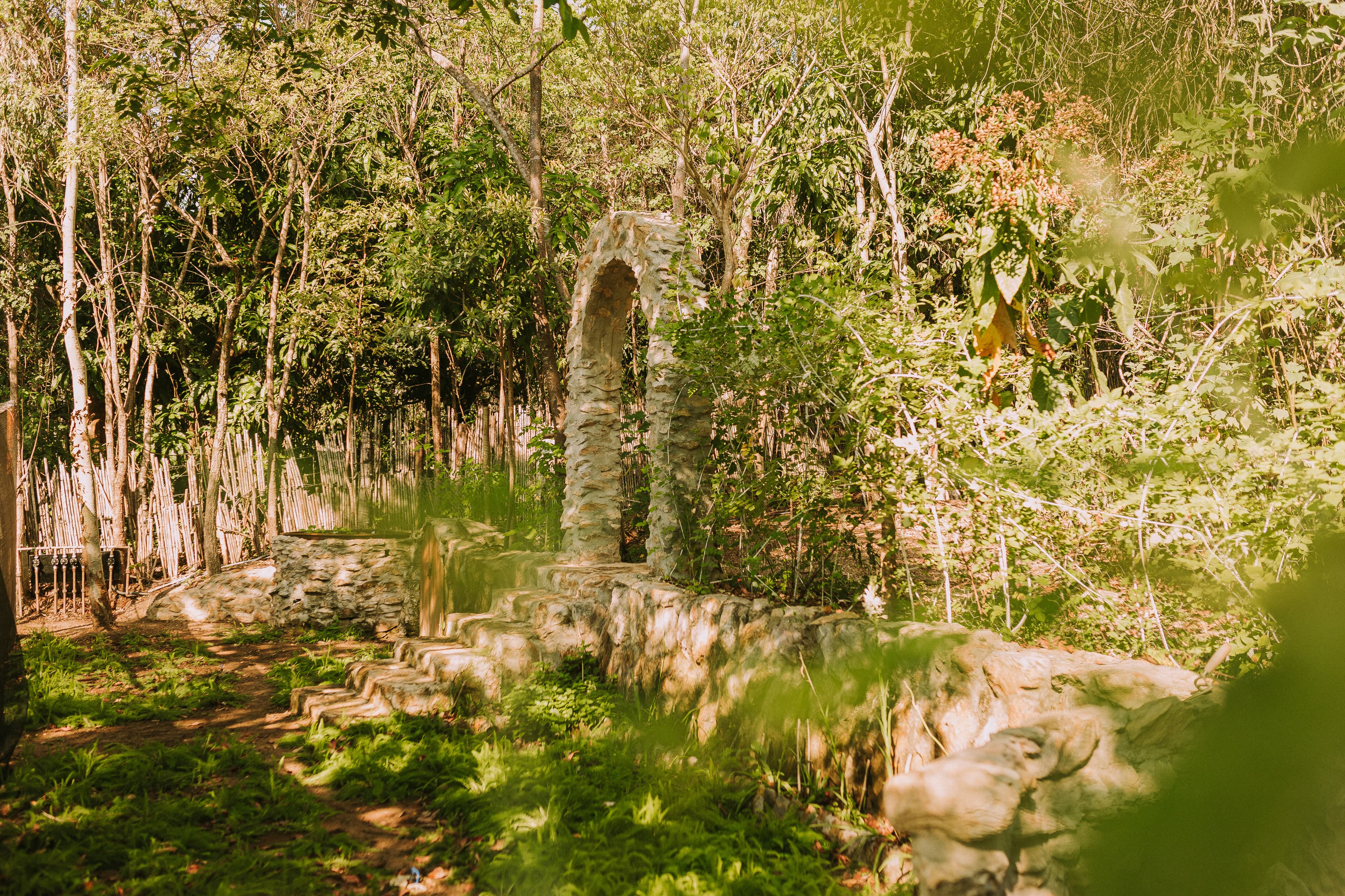 A contemplative path through ALUME’s tropical landscape